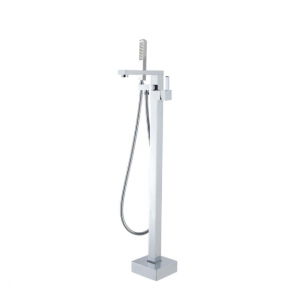 Vog Chrome Freestanding Tap with Handheld Shower